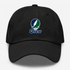 Drew Stealie Premium Unisex Dad Hat — Design: Drew University — Black