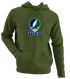 Drew Stealie Premium Unisex Hoodie — Design: Drew University — Military Green