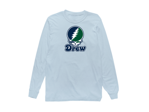 Drew Stealie Premium Unisex Long-Sleeve — Design: Drew University — Chambray