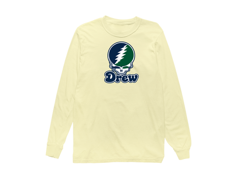 Drew Stealie Premium Unisex Long-Sleeve — Design: Drew University — Butter