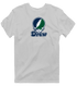 Drew Stealie Premium Unisex T-Shirt — Design: Drew University — Sport Grey