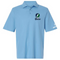 Drew Stealie Premium Unisex Polo — Design: Drew University — Blue