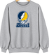 Drexel Stealie Premium Unisex Crewneck — Design: Drexel University — Sport Grey