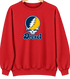 Drexel Stealie Premium Unisex Crewneck — Design: Drexel University — Red