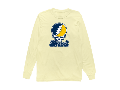 Drexel Stealie Premium Unisex Long-Sleeve — Design: Drexel University — Butter
