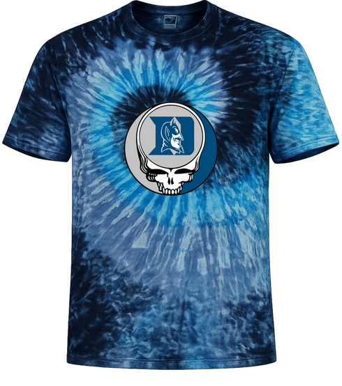 Duke University Stealie Tie-Dye T-Shirt