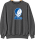 Duke Stealie Premium Unisex Crewneck — Design: Duke University — Dark Heather
