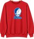 Duke Stealie Premium Unisex Crewneck — Design: Duke University — Red