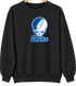 Duke Stealie Premium Unisex Crewneck — Design: Duke University — Black