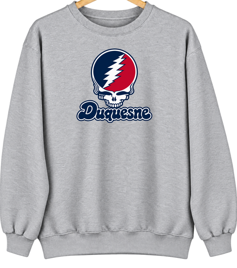 Duquesne Stealie Premium Unisex Crewneck — Sport Grey