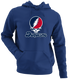 Duquesne Stealie Premium Unisex Hoodie — Design: Duquesne University — Navy
