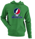 Duquesne Stealie Premium Unisex Hoodie — Design: Duquesne University — Irish Green
