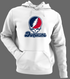 Duquesne Stealie Premium Unisex Hoodie — Design: Duquesne University — White/Grey
