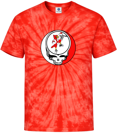 1400 - Custom Stealie Tie-Dye