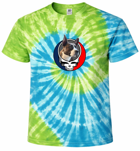 1450 - Custom Stealie Tie-Dye