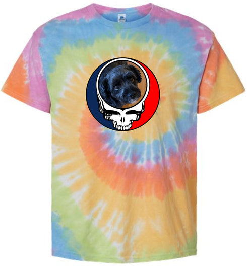 1459 - Custom Stealie Tie-Dye