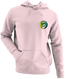 Skidmore - Premium Grateful Dead Left Chest Hoodie - Light Pink - 4