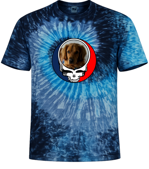 1729 - Custom Stealie Tie-Dye