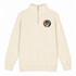 Chicago Football - Premium Grateful Dead Quarter-Zip Pullover - Sand - 1
