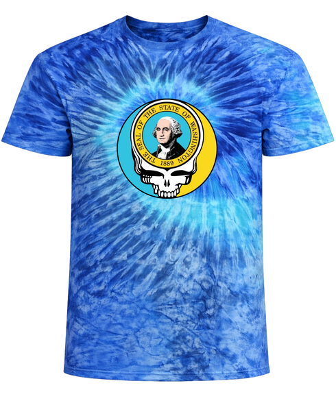 1752 - Custom Stealie Tie-Dye