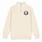Gonzaga University - Premium Grateful Dead Quarter-Zip Pullover - Sand - 1