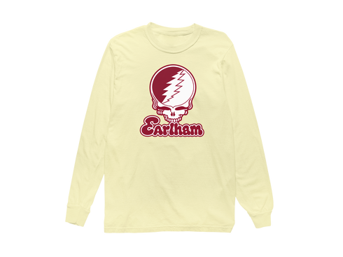 Earlham Stealie Premium Unisex Long-Sleeve — Design: Earlham College — Butter