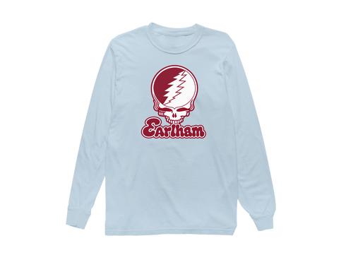 Earlham Stealie Premium Unisex Long-Sleeve — Design: Earlham College — Chambray