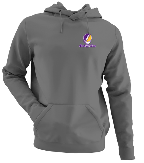 East Carolina Stealie Premium Unisex Hoodie — Design: East Carolina University — Charcoal