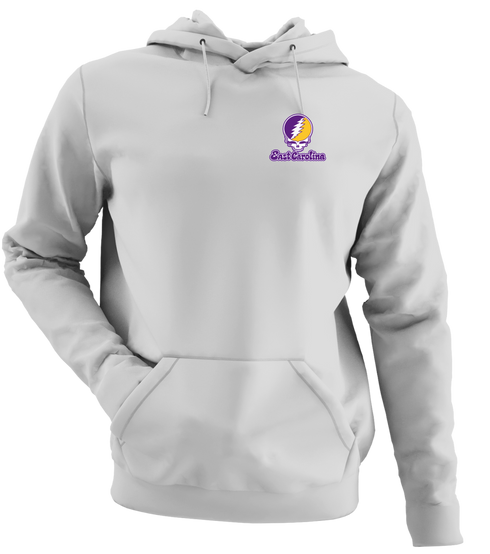 East Carolina Stealie Premium Unisex Hoodie — Design: East Carolina University — Sport Grey