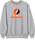 East Central Stealie Premium Unisex Crewneck — Design: East Central University — Sport Grey