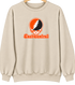 East Central Stealie Premium Unisex Crewneck — Design: East Central University — Sand