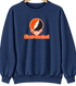 East Central Stealie Premium Unisex Crewneck — Design: East Central University — Navy