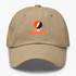 East Central Stealie Premium Unisex Dad Hat — Design: East Central University — Khaki