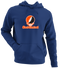 East Central Stealie Premium Unisex Hoodie — Design: East Central University — Navy