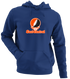 East Central Stealie Premium Unisex Hoodie — Design: East Central University — Navy