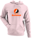 East Central Stealie Premium Unisex Hoodie — Design: East Central University — Light Pink