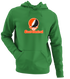East Central Stealie Premium Unisex Hoodie — Design: East Central University — Irish Green