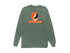 East Central Stealie Premium Unisex Long-Sleeve — Design: East Central University — Light Green