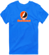 East Central Stealie Premium Unisex T-Shirt — Design: East Central University — Royal