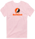 East Central Stealie Premium Unisex T-Shirt — Design: East Central University — Light Pink
