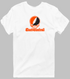 East Central Stealie Premium Unisex T-Shirt — Design: East Central University — White