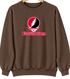 East Stroudsburg Stealie Premium Unisex Crewneck — Design: East Stroudsburg University — Brown