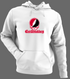East Stroudsburg Stealie Premium Unisex Hoodie — Design: East Stroudsburg University — White/Grey