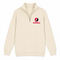 East Stroudsburg Stealie Premium Unisex Quarter-Zip — Design: East Stroudsburg University — Sand