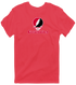 East Stroudsburg Stealie Premium Unisex T-Shirt — Design: East Stroudsburg University — Heather Red