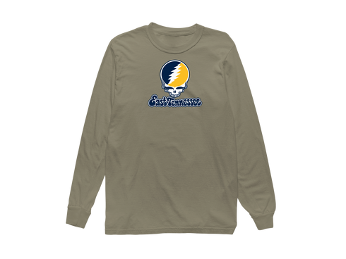 East Tennessee Stealie Premium Unisex Long-Sleeve — Design: East Tennessee State University — Sandstone