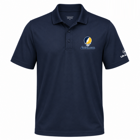 East Tennessee Stealie Premium Unisex Polo — Design: East Tennessee State University — Navy