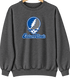 Eastern Illinois Stealie Premium Unisex Crewneck — Design: Eastern Illinois University — Dark Heather
