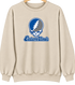 Eastern Illinois Stealie Premium Unisex Crewneck — Design: Eastern Illinois University — Sand