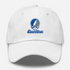 Eastern Illinois Stealie Premium Unisex Dad Hat — Design: Eastern Illinois University — White